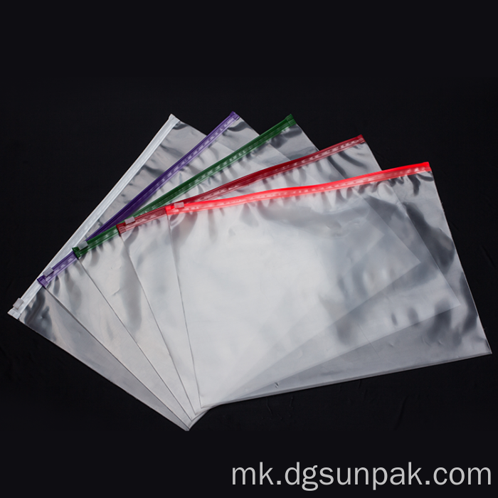 проѕирна облека со патент брава прилагодени кеси со патент